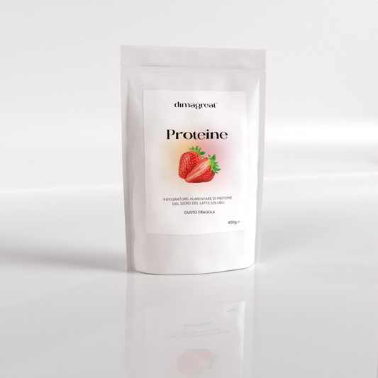 Dimagreat proteine fragola 400 grammi